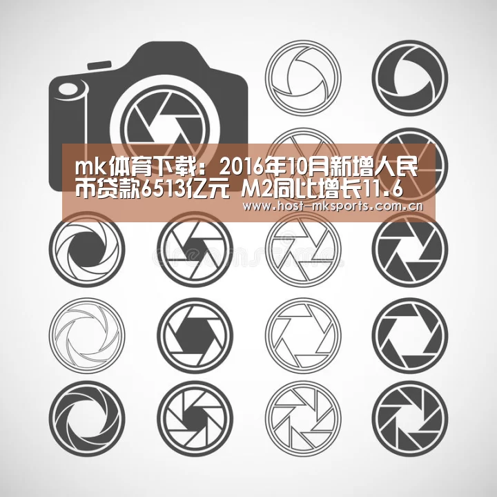 mk体育下载:2016年10月新增人民币贷款6513亿元 M2同比增长11.6%(图1) mk体育下载